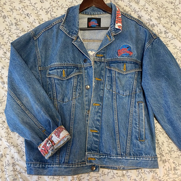 Vintage planet Hollywood jean jacket - Picture 2 of 2